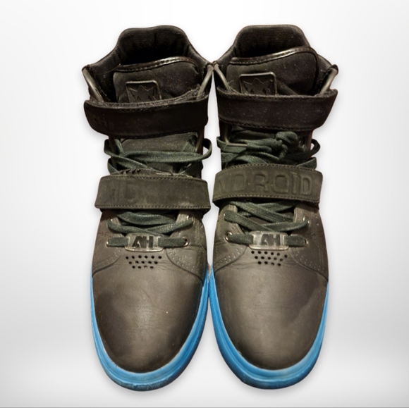 Android homme Size 11 balck and Blue - Picture 2 of 6